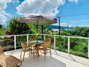 Casa com Wi-Fi e Terraço com Linda Vista para o Mar